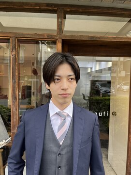 カウチ 板橋本町店(kauti) すっきりセンターパート!