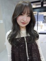 ランプヘアー(LAMP hair)&nbsp;レイヤー×オリーブベージュ