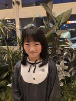 グリッター 泉中央店(GRITTERs)&nbsp;【小学生カット】自分でも巻きやすいレイヤーカット♪