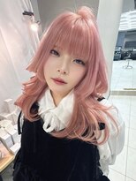 ラルガ 黒崎(Raruga)&nbsp;ダブルカラー/ピンクーベージュ/ハイトーンカラー