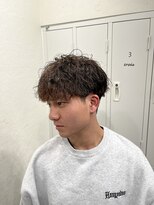 イノセンス 西宮北口店(innocence) 【innocence】2ブロックマッシュスタイル/スパイラルパーマ