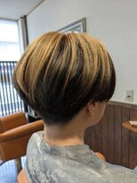 サロンドルポゼ(Salon do Reposer)&nbsp;ショ-ト×ブリーチカラー