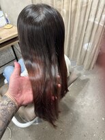 テーラヘアー 土浦店(TELA HAIR)&nbsp;職場でも平気！さりげなくピンクグラデ【TELA HAIR 土浦】