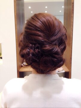 ストーリーヘアアンドケア (Story hair&care) 編み込み×ツイスト アレンジヘア  フルアップ