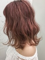 ブルーフェーセス 表参道(blue faces) 『bluefaces』ピンクベージュウエーブ