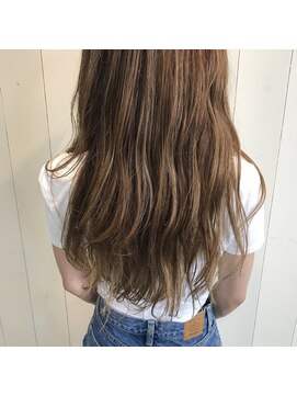 ブリックバイブレイス 千葉 千葉中央(brick by brace) サーフ＋グランジ  アッシュベージュ☆