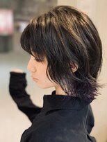 グランヘアー 南店(GRAN HAIR) 【GRAN HAIR南店】インナーカラー☆ブルーバイオレット