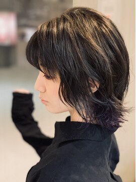 グランヘアー 南店(GRAN HAIR) 【GRAN HAIR南店】インナーカラー☆ブルーバイオレット