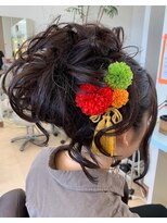 ヒラノ フレスポ築館店(HIRANO)&nbsp;華やかアップスタイル