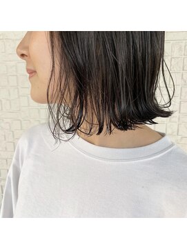テラスヘア 新潟駅南(TERRACE hair) 切りっぱなしボブ