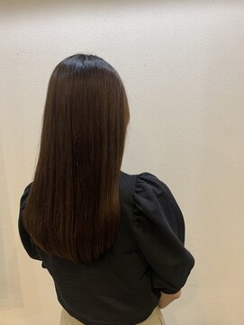 シェノン 西梅田(CHAINON) 酸性縮毛、ロング、くびれヘア