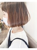 柔らかアゴラインボブ