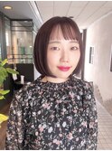 オン眉ボブ氏木