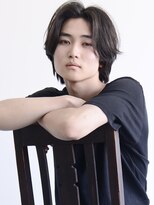 ロアー ヘアー ワメン(RAWR hair WaMen)&nbsp;【RAWR】メンズパーマ_センターパートウルフ