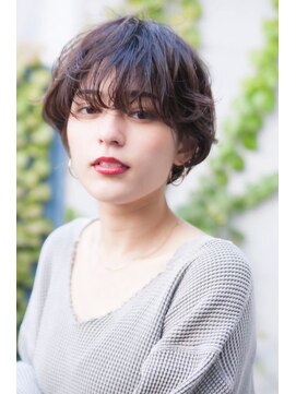 オースティン 調布アミックス(AUSTIN) 大人かわいい前髪セシルカットココアブラウンフリンジウェーブ
