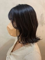 アールヘア(ar hair) ブルーブラック◯韓国風ボブ