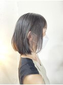 20代30代40代50代柔らかい重めボブ