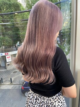 インク サカエ(inq sakae) ハイトーン×ピンクベージュ