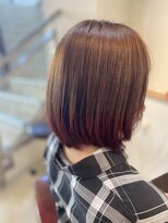 ライフ アトリエ Life atelier&nbsp;裾カラーピンク