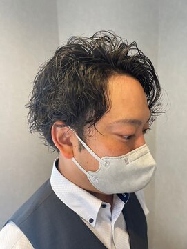 アフィックスヘア 新小岩(affix hair) メンズニュアンスパーマ