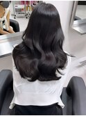 1107髪質改善オルチャンヘアタイトストレート波巻きセシルカット