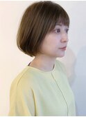 大人シンプルボブ☆似合わせカット/お手入れ簡単/大人女子