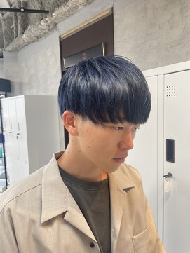 リミットバイアフィナー 大宮店(limit by Afinar) ワンブリーチ×インディゴブルー