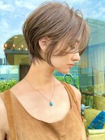 アンド ストーリーズ(&STORIES)&nbsp;30代/40代/50代・絶壁解消・小顔前下がりショートボブ【柴山】