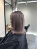 ラフ 難波店(LAFF)&nbsp;#黒髪#ボブルフ#ネビージュ#小顔#ワンレン