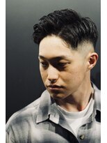 銀座 シノ 本店(shino)&nbsp;【七三フェード】<理容室><理容室><理容室><理容室><理容室>