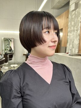 アペロ 柏(Apero) ラベンダー☆前上がりショートボブ