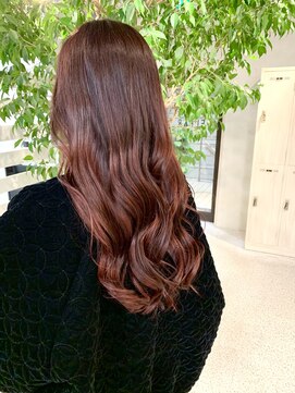 ニコ(niko) 【二村】艶髪×デザインカラー レッドバイオレット