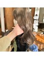 フーコー 一枝店(fuhcoh) 透明感&艶感たっぷりのグレージュでお肌も綺麗に魅せる♪