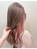 メゾンセブンルックス 宇都宮簗瀬店(Maison 7LOOKS)&nbsp;ミルクティーベージュ×ピンクベージュ