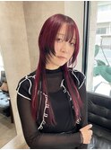【RIENS】ツヤ感カラー×馬越麗奈
