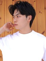 ブゾン(buZon)&nbsp;【buZon ブゾン】センターパート韓国マッシュニュアンスパーマ