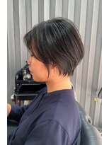 エトラ 渋谷店(etora)&nbsp;小顔◎大人ショートボブ丸みショートカットマッシュショート