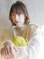 ラフィス ヘアー ミミ 流山おおたかの森店(La fith hair Mimi)&nbsp;【La fith】イヤリングカラー×ミディアム