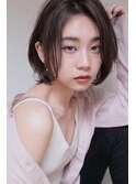 ◯ イメチェン外ハネボブ美髪ワイドバング/ショートボブ髪質改善