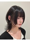 ボブウルフ/地毛ウルフ/名古屋ウルフ/ウルフカット/ウルフ名古屋