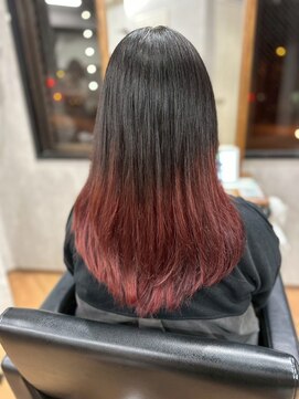 ビス リアン 川口店(Vis lien) 20代30代ダブルカラーブリーチ立体感グラデーション透明感