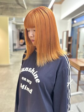 ロジェ(loje) 【loje】シアーアプリコットオレンジ/ハイトーンカラー