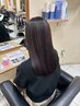 クセでうねる髪がどんどん扱いやすく。毛穴改善トリ－トメント＋カラ－カット