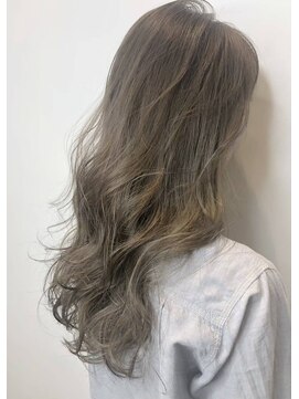 カミビト 奈良生駒店(KamiBito) くすみグレージュ×やわらかウェーブ