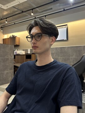 スタンド 博多(STAND) ニュアンスパーマワンカールセンターパート