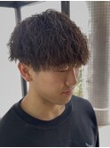 メンズカット/メンズパーマ/ニュアンスパーマ/眉毛/栄