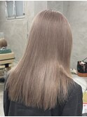 ☆ハイトーンブリーチミルクティーカラーホワイトベージュカラー
