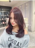 イメチェンヘアスタイル美髪のススメワイドバングブルーブラック