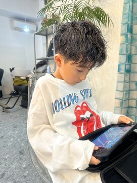 ティムヘアー(tim hair) ▲小学生男の子キッズパーマが大人気▲ tim hair