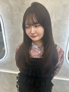 垢抜け抜群！顔周りレイヤー♪